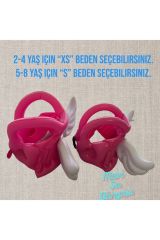 Çocuk Şişme Can Yeleği Can Simidi Kanatlı Pembe Renk Deniz Havuz - Mavi Su Dünyası