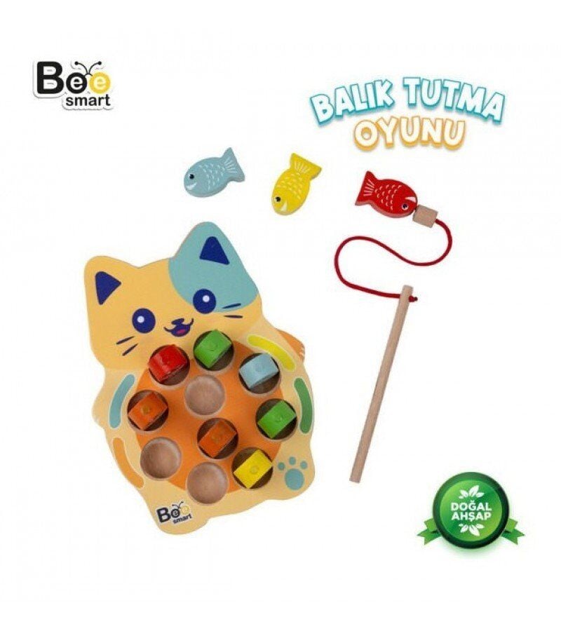 Smart Ahşap Balık Tutma Oyunu