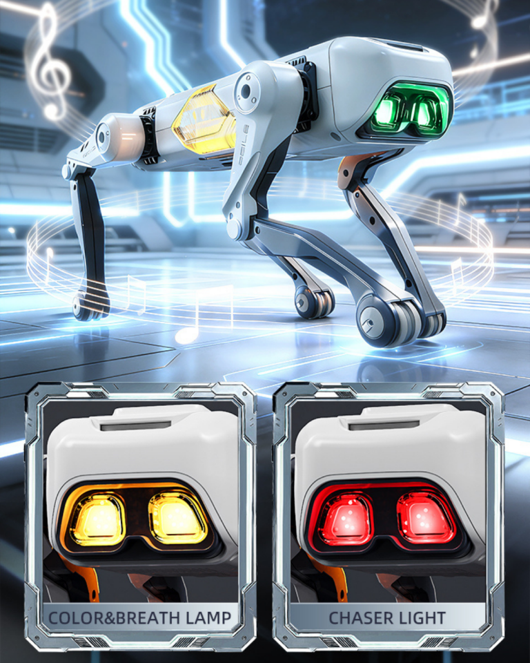 Uzaktan Kumandalı ve Mobil Kontrollü Şarjlı Yapay Zekalı Robot Köpek | Sesle Kontrol | Şarkı Söyleme | Dans Etme | Uzaktan Kontrol Robot Köpek