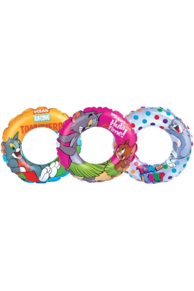 Mavisudunyasi® Lisanslı Simit 51 Cm Pembe BEYAZ - Tek Ebat