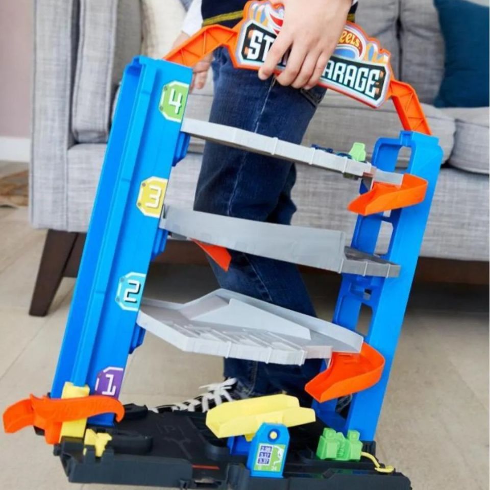 Hot Wheels Mini Garaj - Mavi Su Dünyası