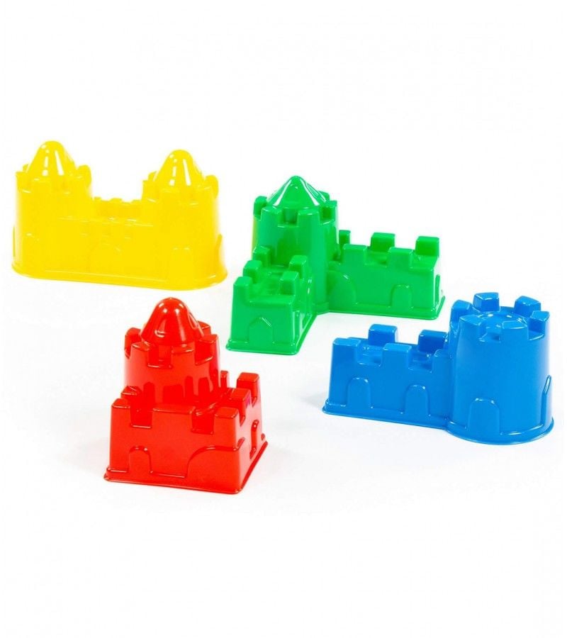 4 lü Şato Kalıpları Plaj Oyun Seti