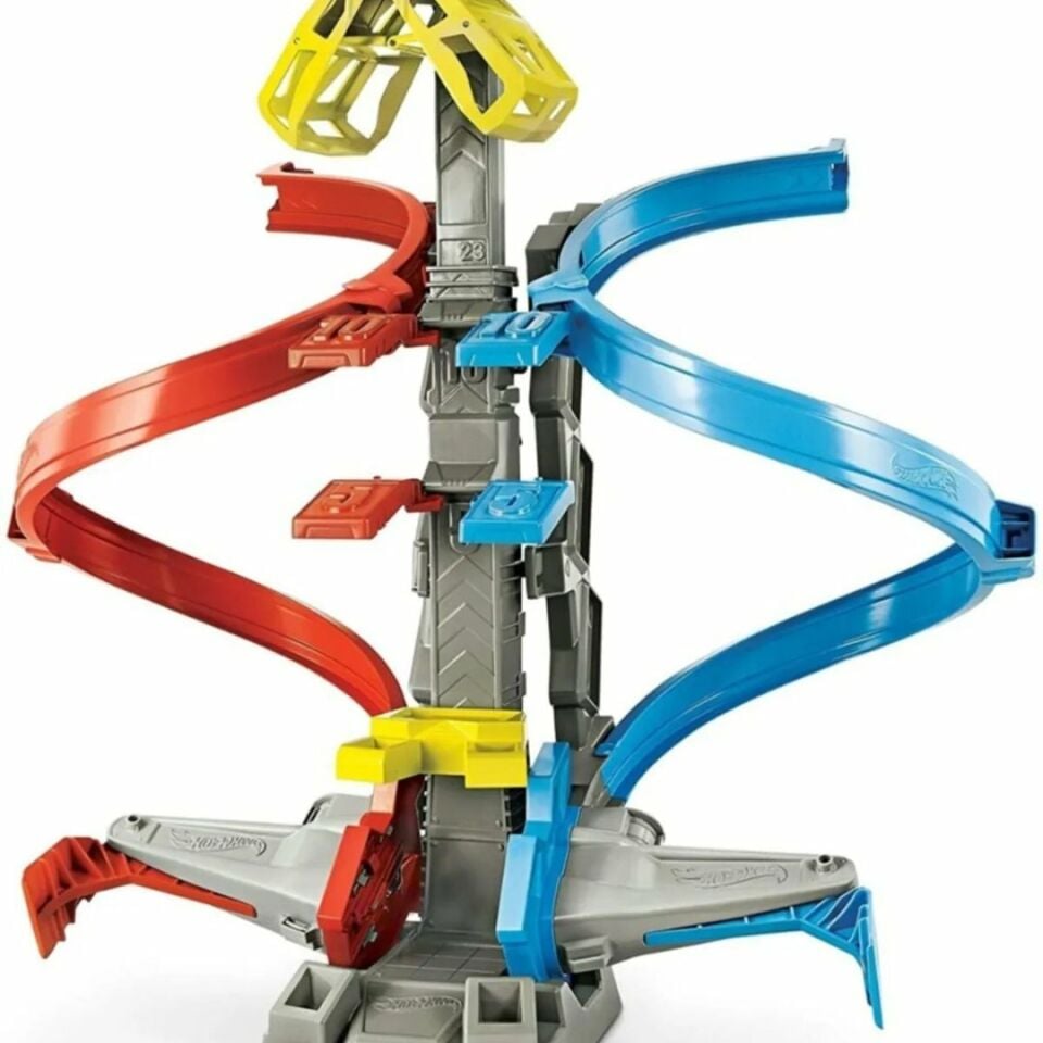 Hot Wheels Dikey Uçuş Heyecan Yarış Seti - Mavi Su Dünyası