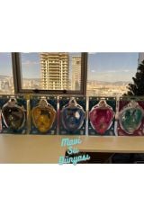 Full Face S/M Maske Şnorkel Set Takımı Beyaz Renk - Mavi Su Dünyası