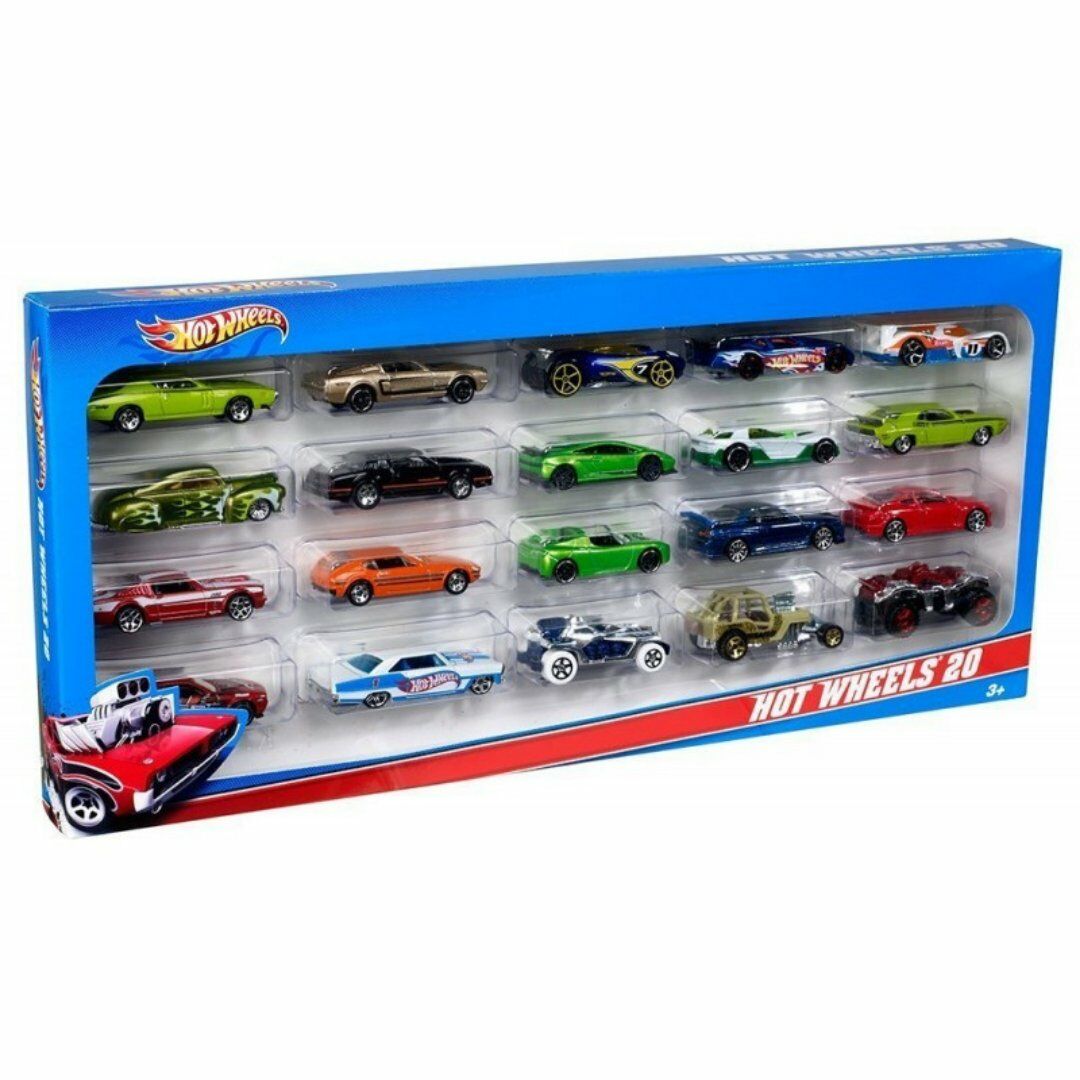 Hot Wheels 20' Li Araba Seti - Mavi Su Dünyası