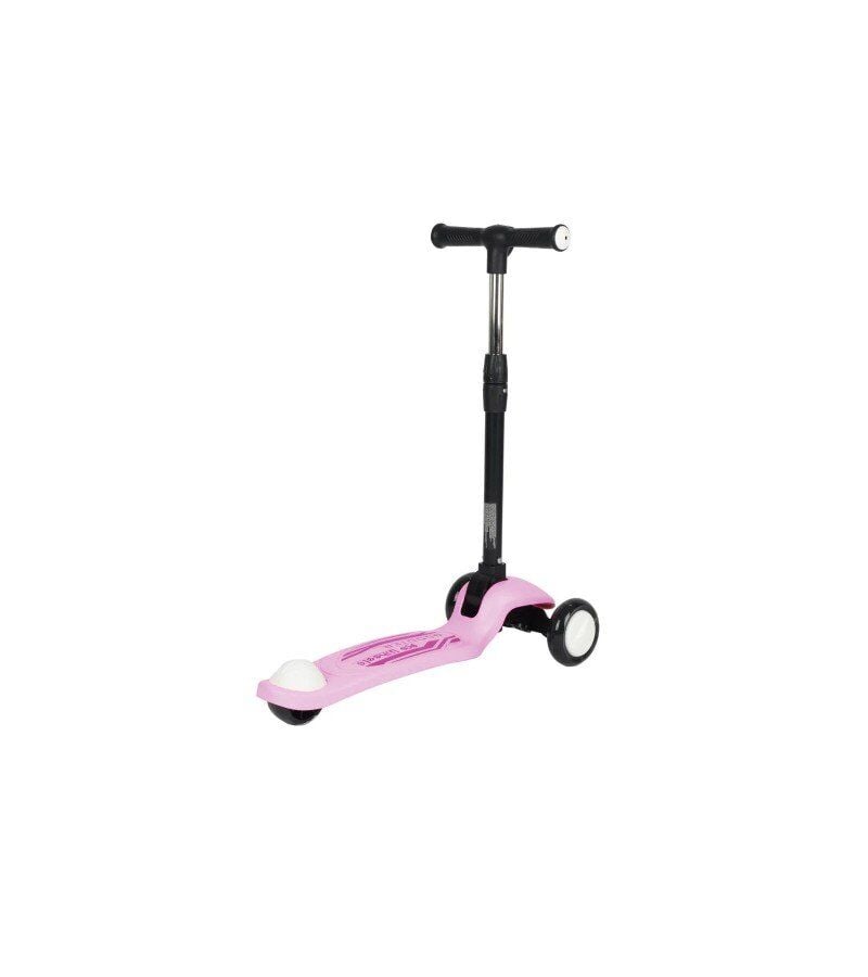 3+ Yaş Pro Scooter Açık Pembe Işıklı 50 Kg Taşıma Kapasiteli