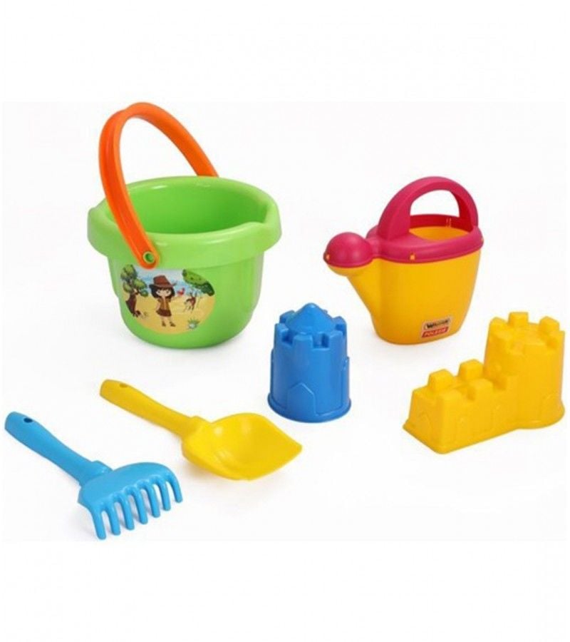 Büyük Kova, Kürek, Tırmık, Su Kabı, Plaj Kale Köprüsü Turuncu