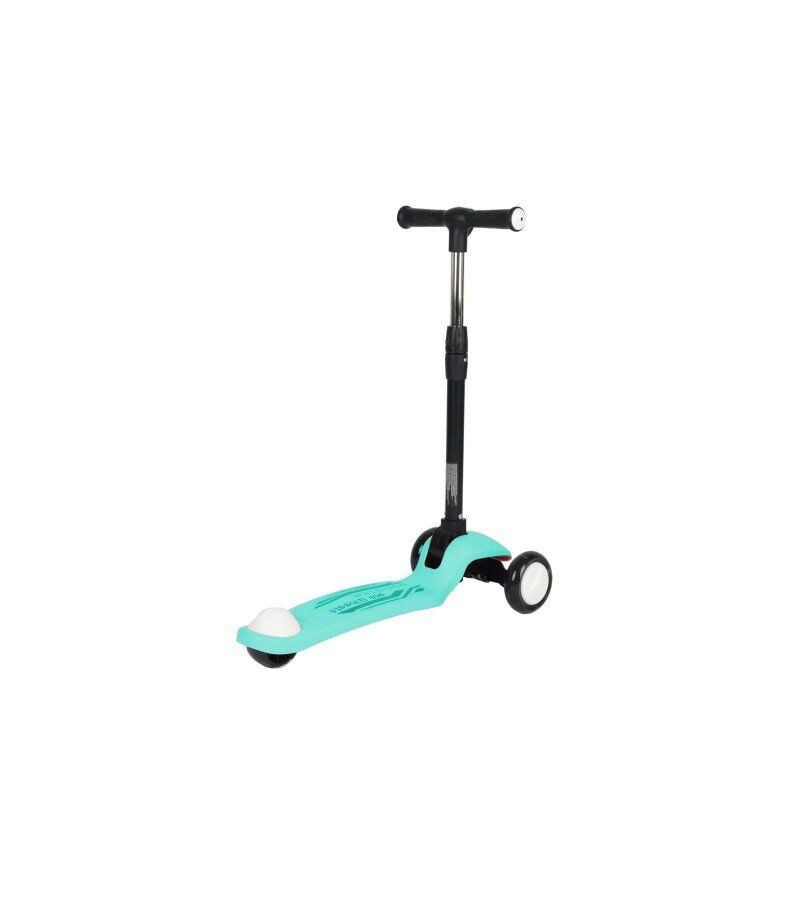 3+ Yaş Pro Scooter Turkuaz Işıklı 50 Kg Taşıma Kapasiteli