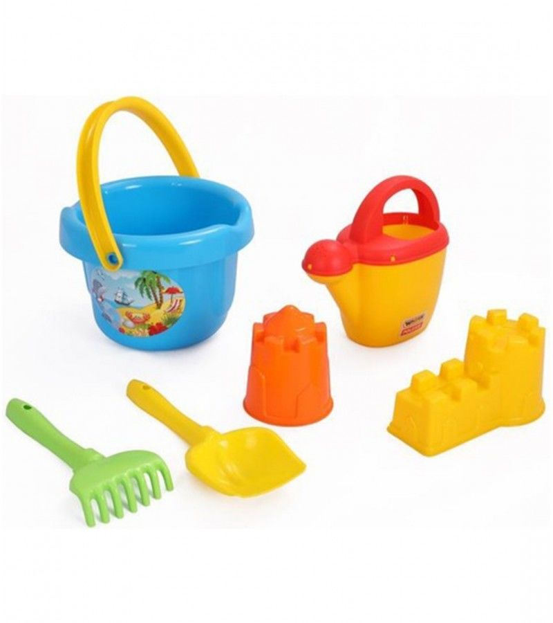 Büyük Kova, Kürek, Tırmık, Su Kabı, Plaj Kale Köprüsü Mavi