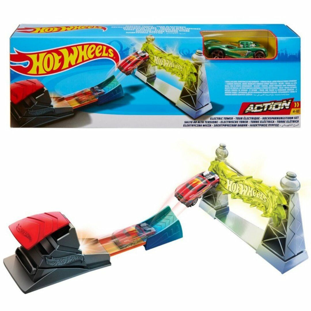 Hot Wheels Akrobasi Atlayışı Yarış Seti - Mavi Su Dünyası
