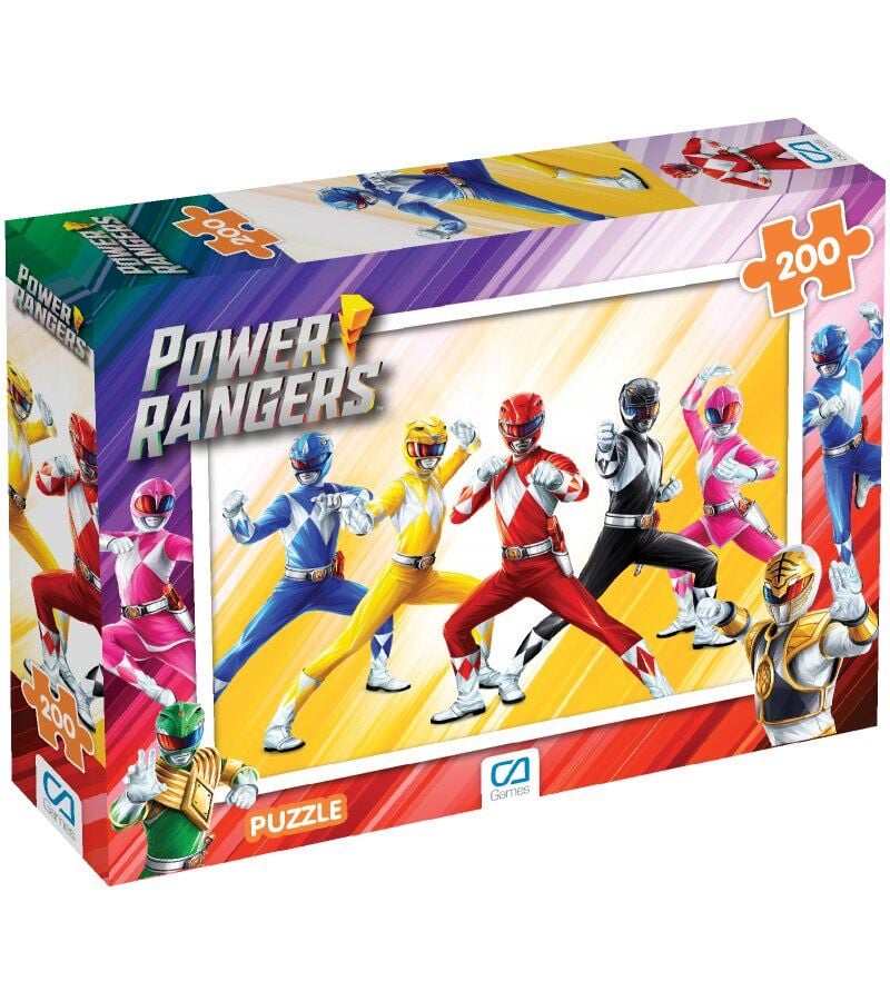 Powerrangers Puzzle 200 Parça