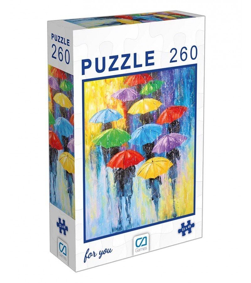 Şemsiyeler Puzzle 260 Parça