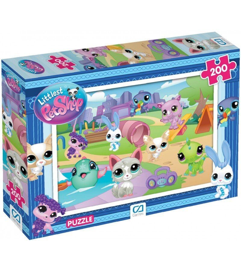 Littlest Pet Shop Puzzle 200 Parça