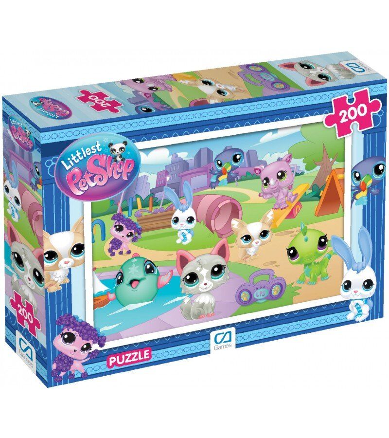 Littlest Pet Shop Puzzle 200 Parça