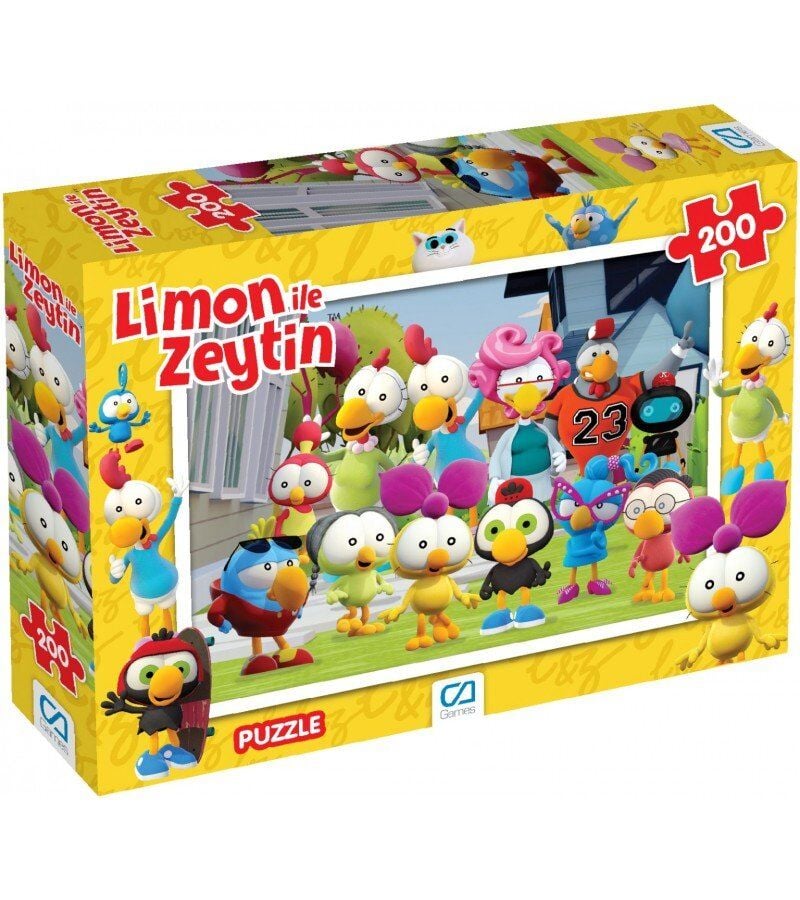 Limon ile Zeytin Puzzle 200 Parça