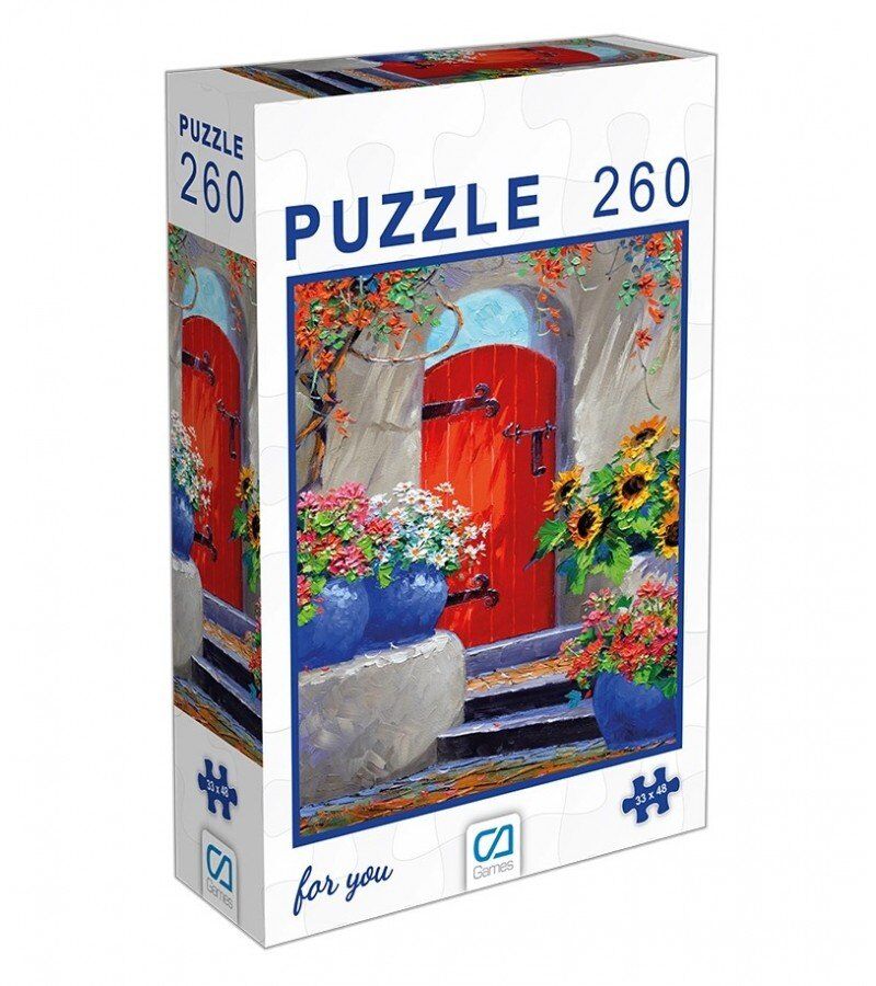 Kırmızı Kapı Puzzle 260 Parça