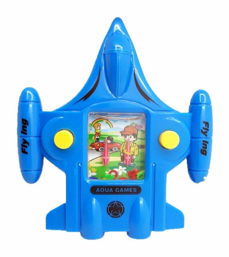 Poşette Uçak Su Oyunu Mavi
