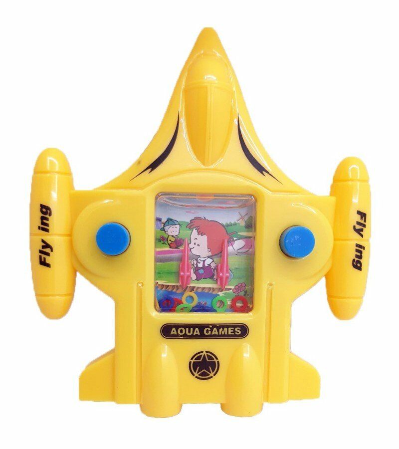 Poşette Uçak Su Oyunu Sarı