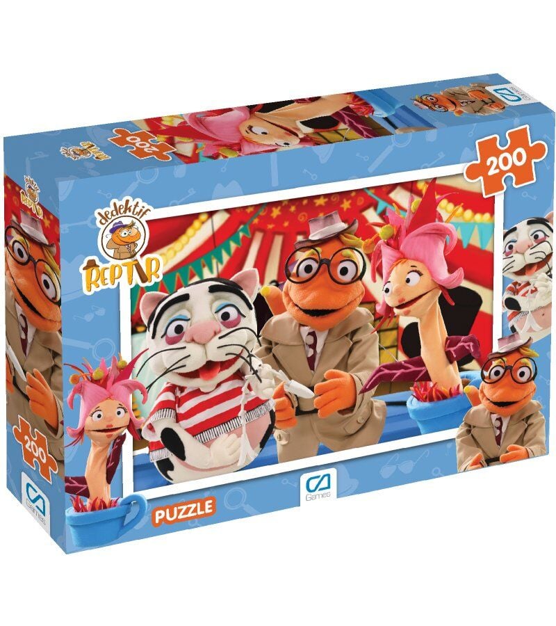 Dedektif Reptır Puzzle 200 Parça