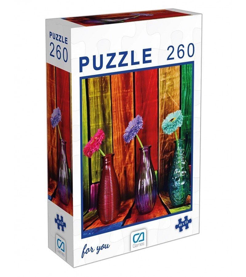 Çiçekler Puzzle 260 Parça