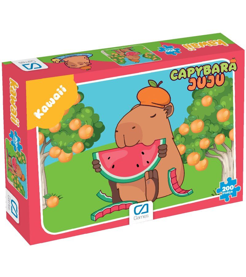 Capybara Juju Puzzle 200 Parça