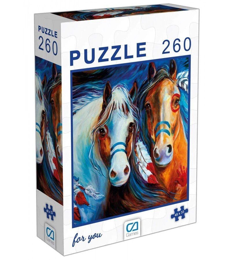 Atlar Puzzle 260 Parça