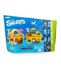 Şirinler Mantar Ev ve Oyun Seti Pembe