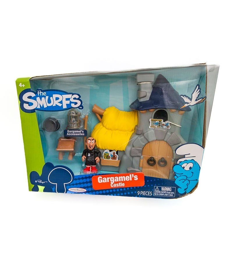 Şirinler Gargamel Mantar Ev ve Oyun Seti