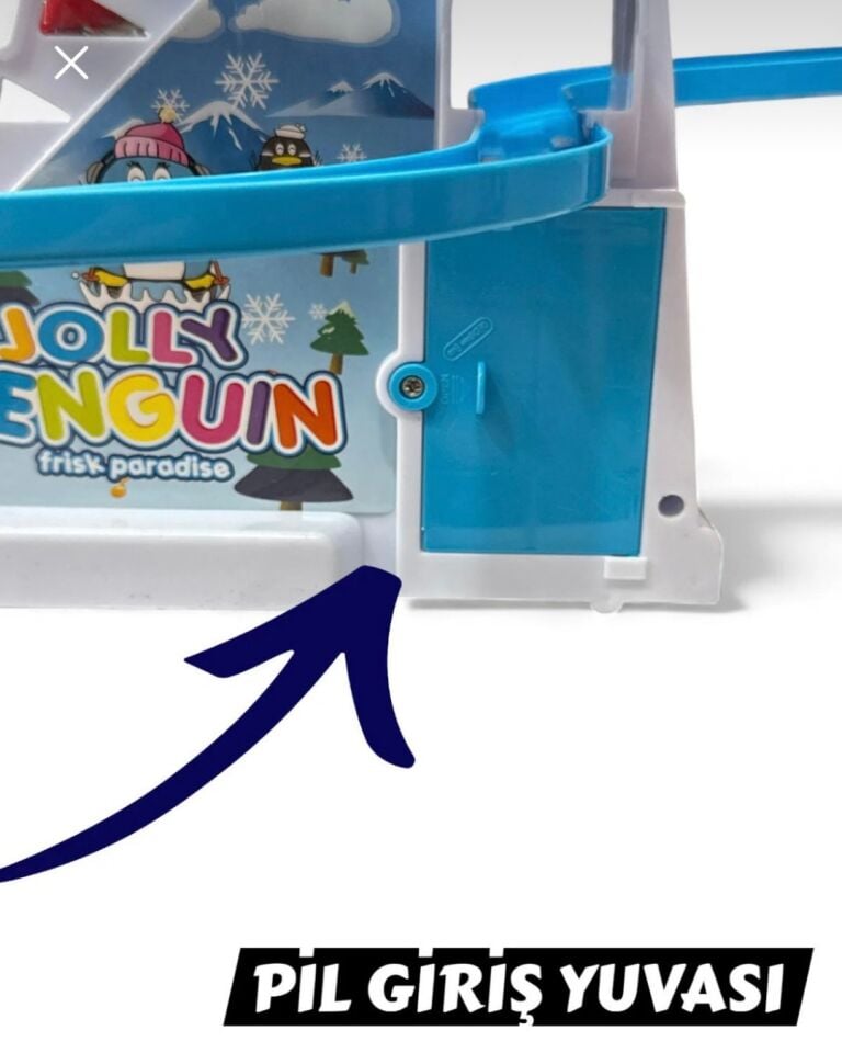 Merdivenli Penguen Seti | Müzikli ve Işıklı | Dön Dolaş Penguen Oyunu | Merdivenden Çıkıp Kaydıraktan Kayan Yavru Penguen