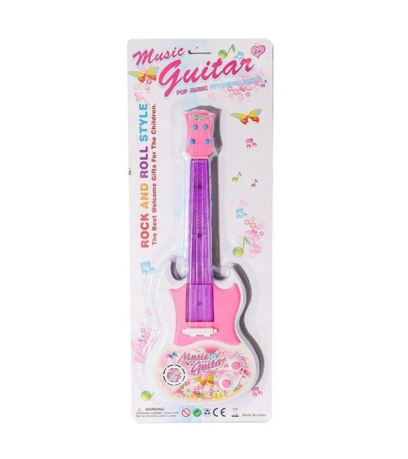 Pilli Müzikli Gitar - Mavi Su Dünyası