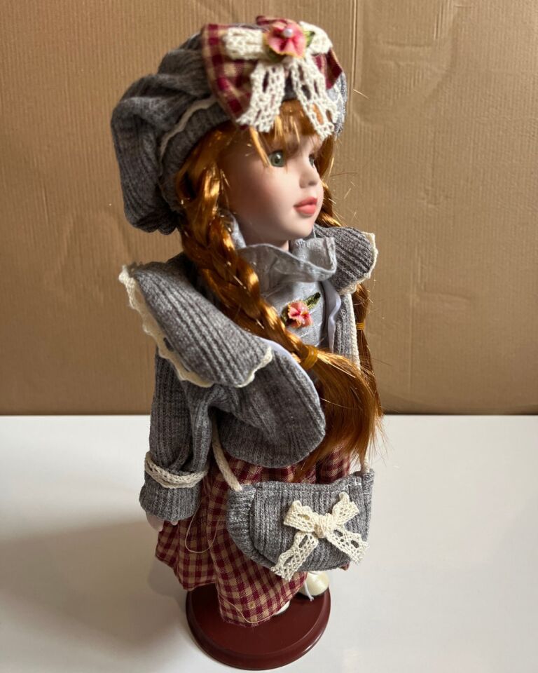 Kumaş Kıyafetli Porselen Bebek Özel Üretim 30 Cm Kumaş Kıyafetli Porselen Bebek Özel Üretim 30 Cm