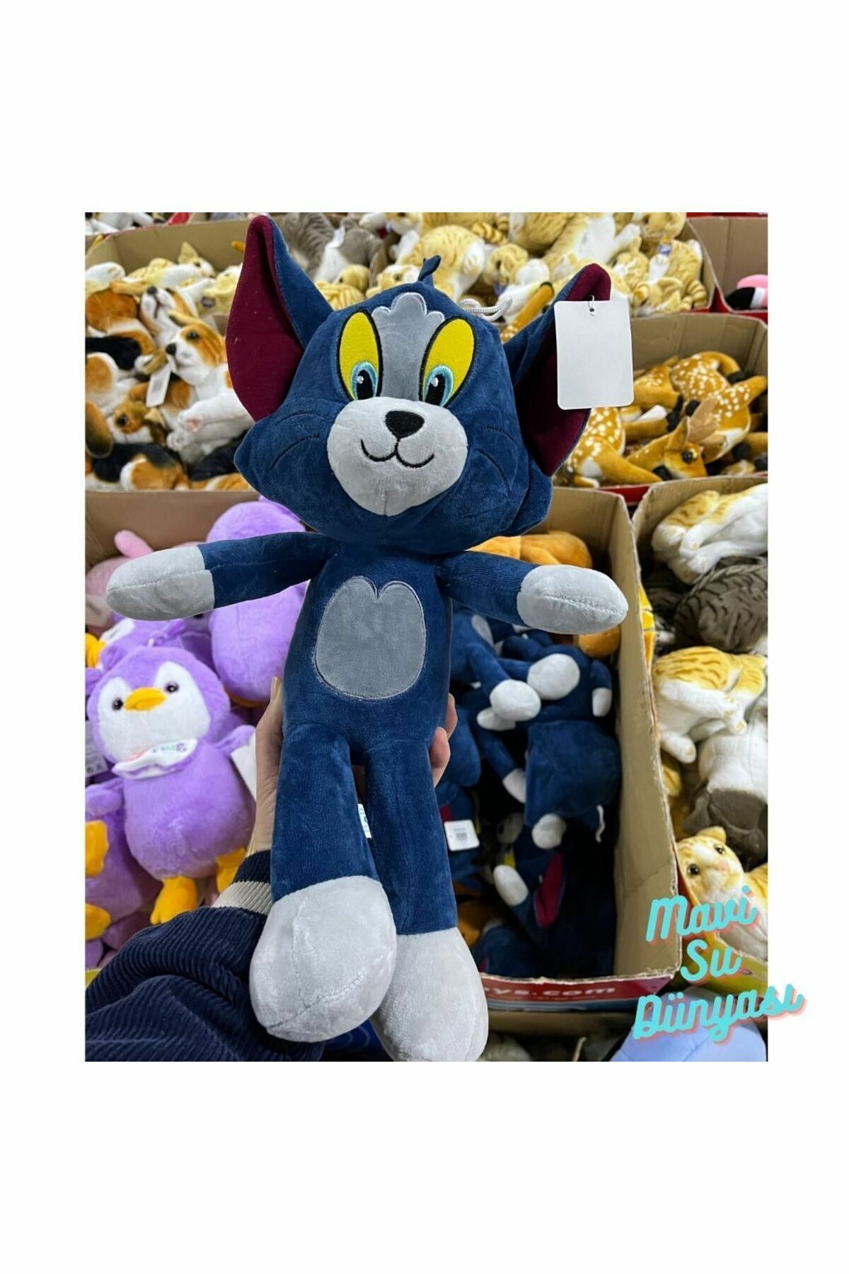 Peluş Tom and Jerry (Sadece Tom Gönderilmektedir) - Mavi Su Dünyası