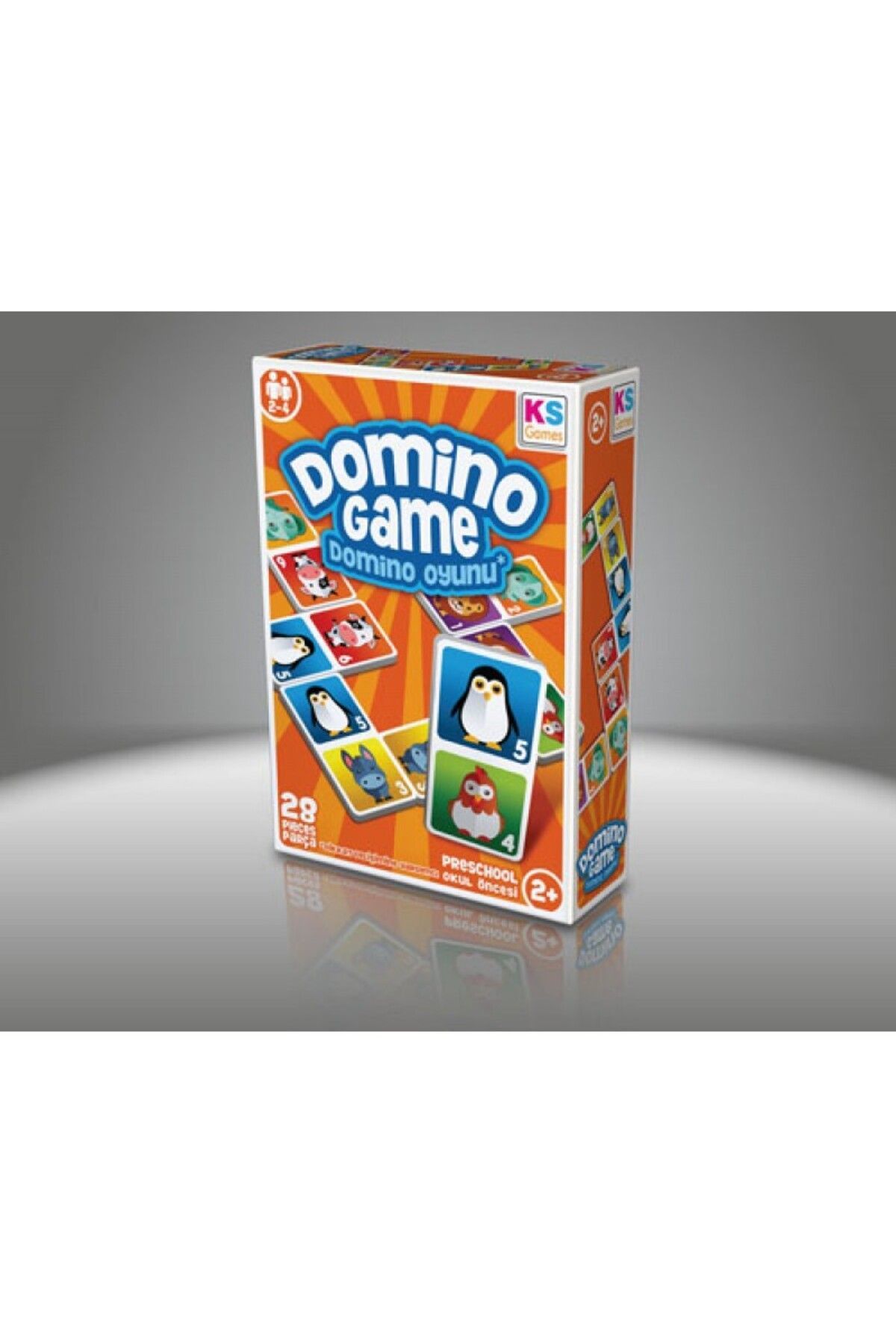 Domino Oyun Seti Okul Öncesi Eğitici Set