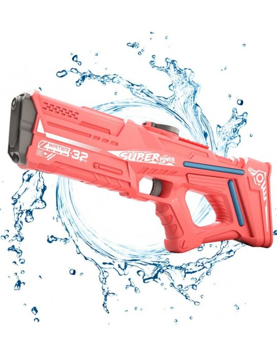 Şarjlı Su Tabancası Kırmızı