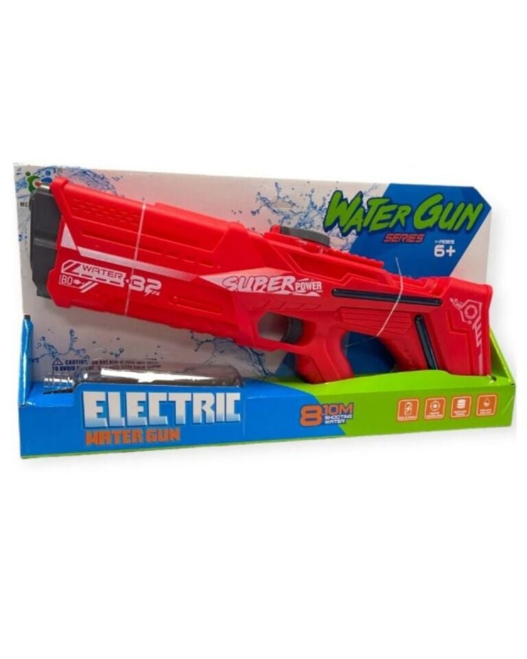 Şarjlı Su Tabancası Kırmızı