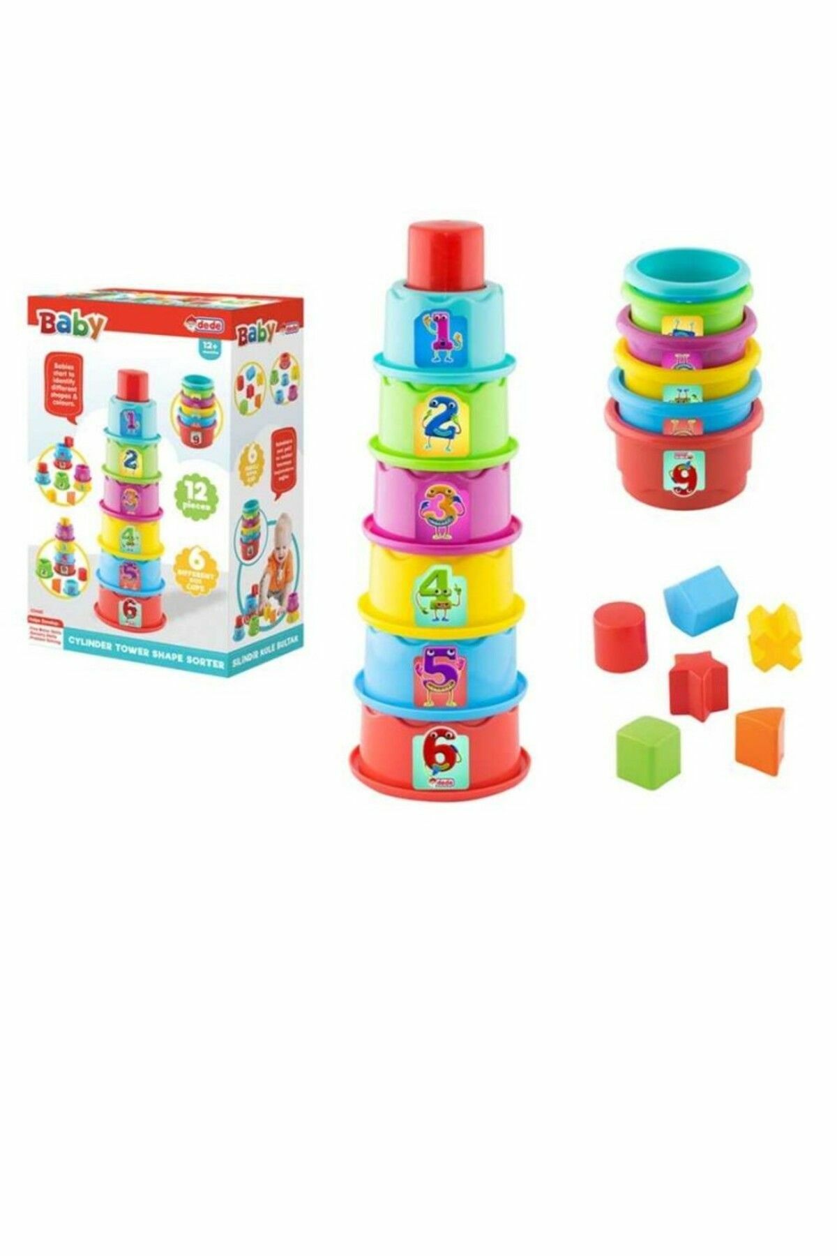 Bebek Silindir Kule Buk Tak Oyunu
