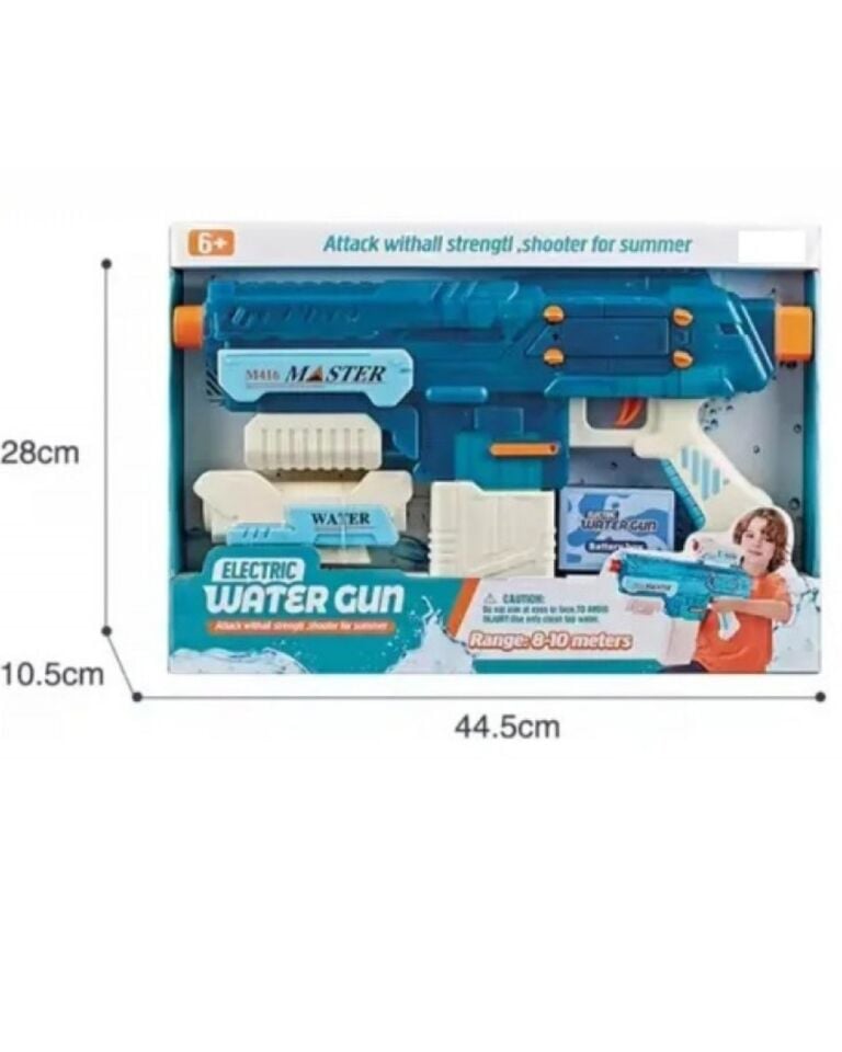 Pilli Dürbünlü 44 Cm Su Tabancası