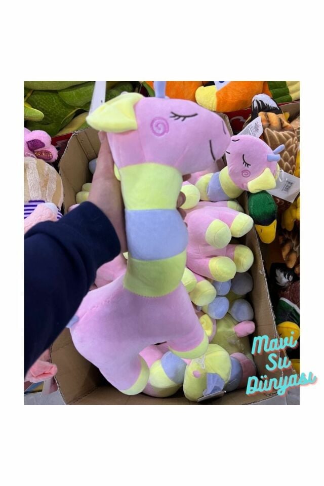 Peluş Zürafa 40 Cm - Mavi Su Dünyası