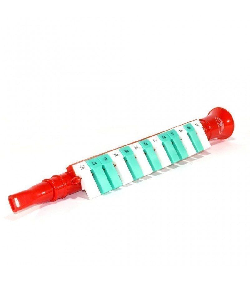 13 Tuşlu Melodika - Mavi Su Dünyası Kırmızı