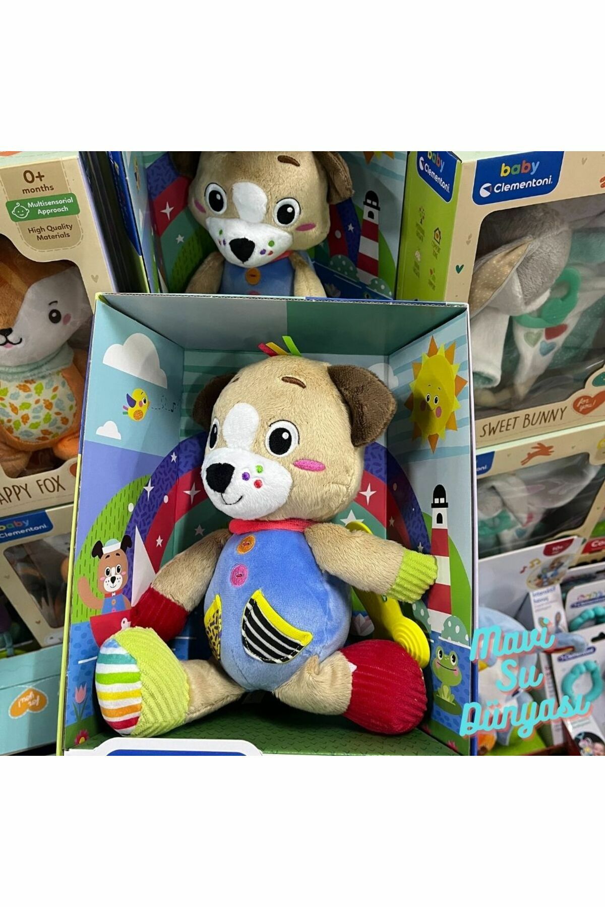 Peluş Pete The Puppy - Mavi Su Dünyası