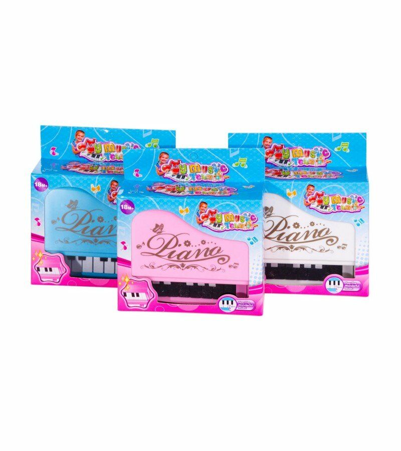 13 Tuşlu Küçük Boy Çocuk Piano - Mavi Su Dünyası