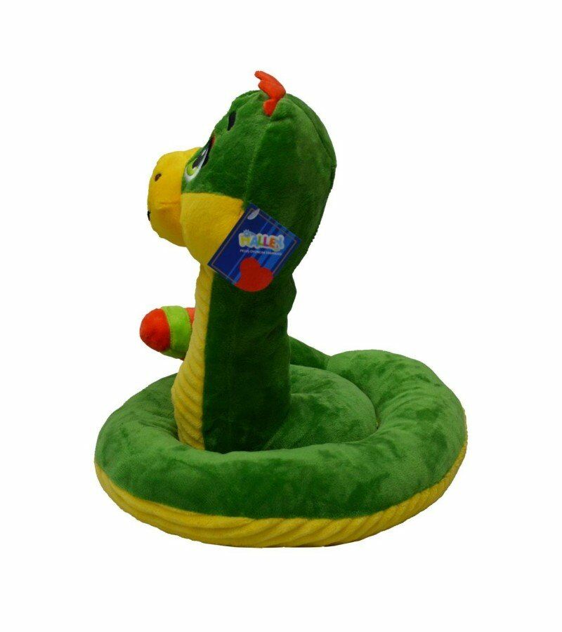 Peluş 32 Cm Sevimli Yılan Yeşil