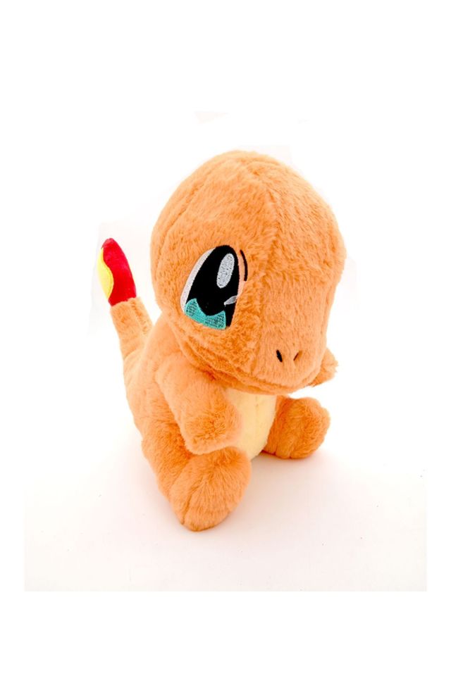 Peluş Dinazor Turuncu Renk - Mavi Su Dünyası