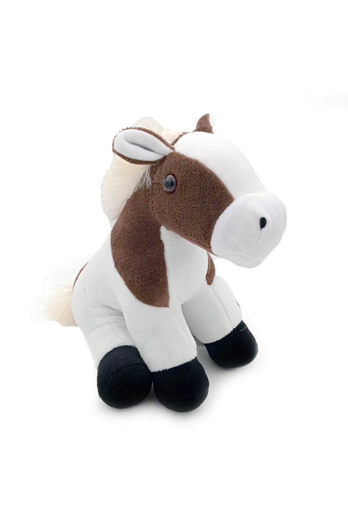 Peluş Sesli Alaca At 40 Cm - Mavi Su Dünyası