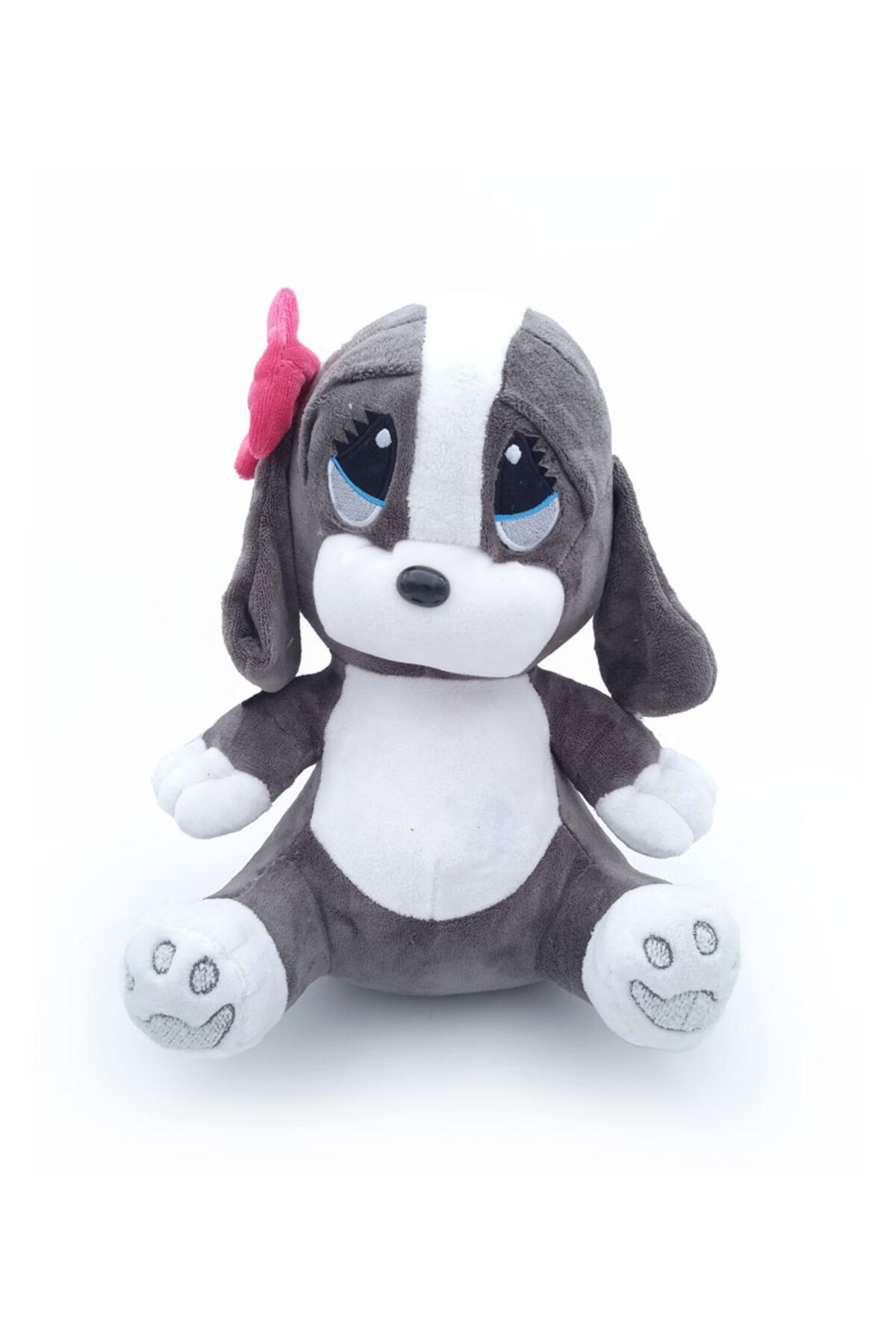 Peluş Üzgün Köpek 40 Cm - Mavi Su Dünyası