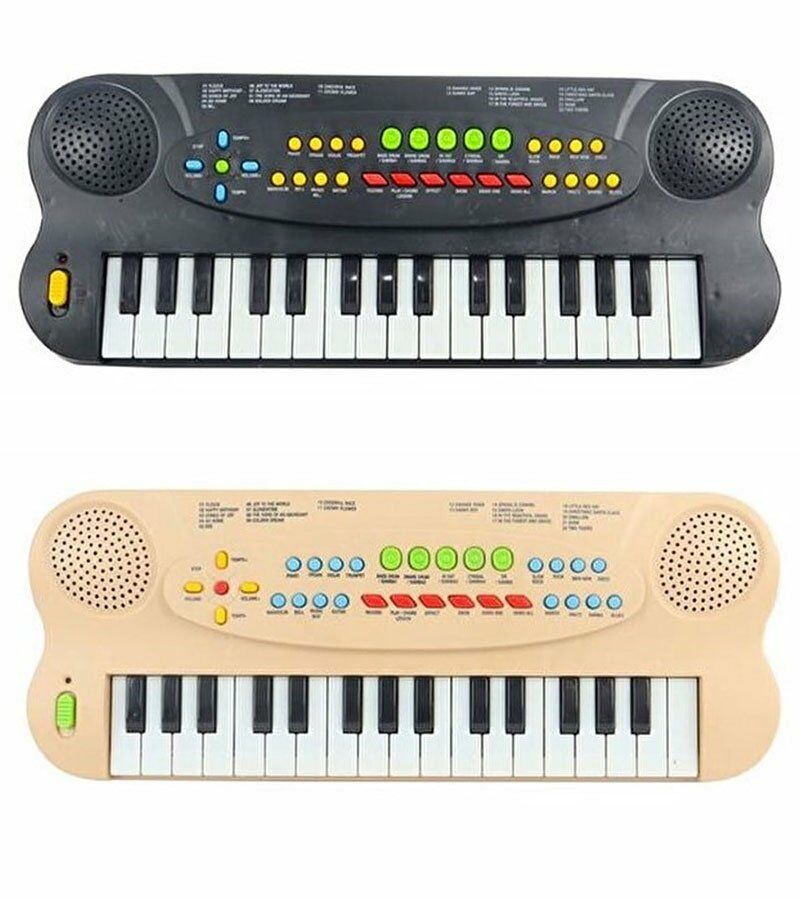 Çocuk 32 Tuşlu Org - Mavi Su Dünyası Krem