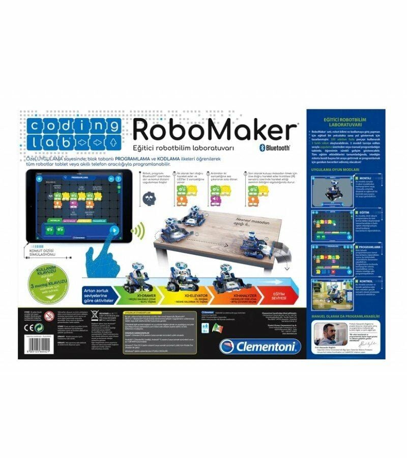 Robomaker Eğitici Robot Bilimi - Mavi Su Dünyası