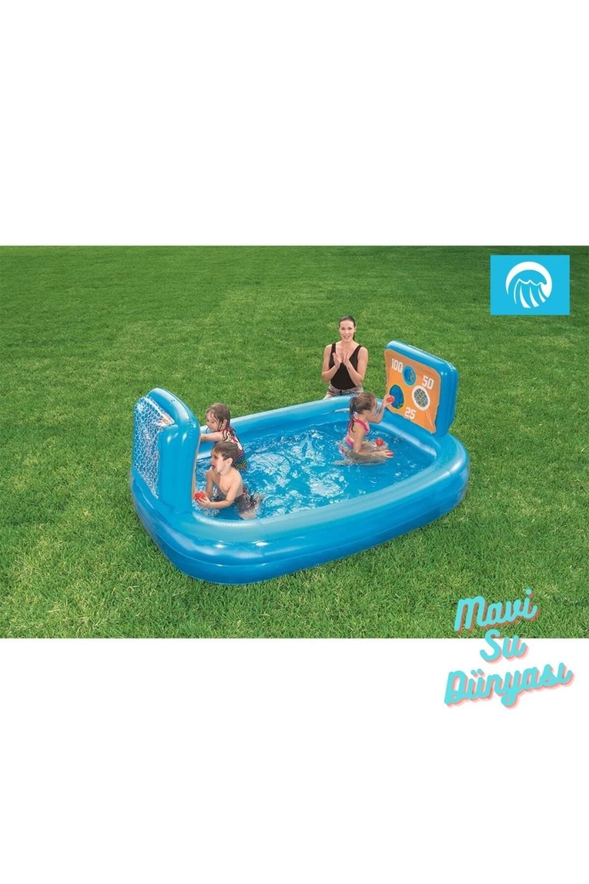 Havuz Büyük Top Oyunlu 237 Cm x 152 Cm