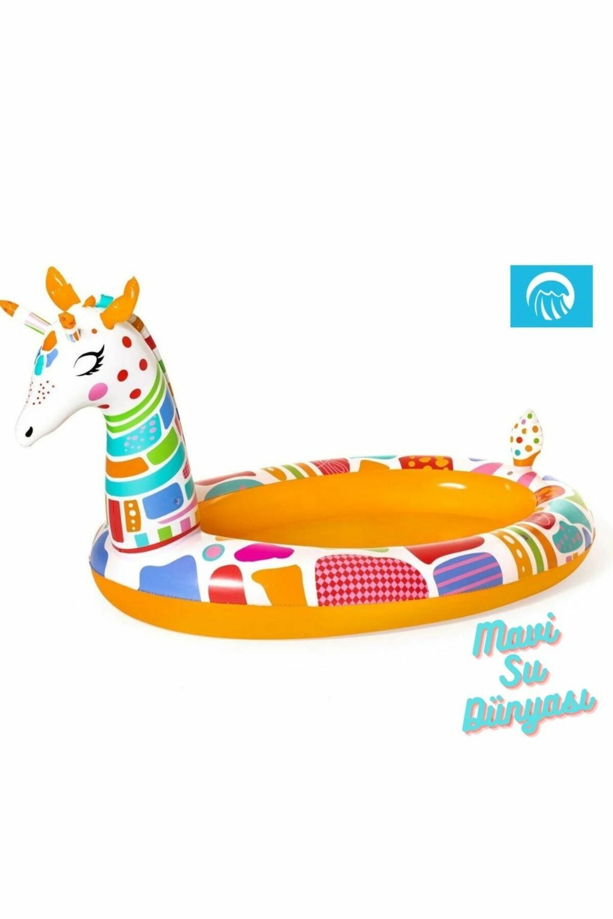 Havuz Büyük Zürafa Kafalı 266 Cm x 157 Cm