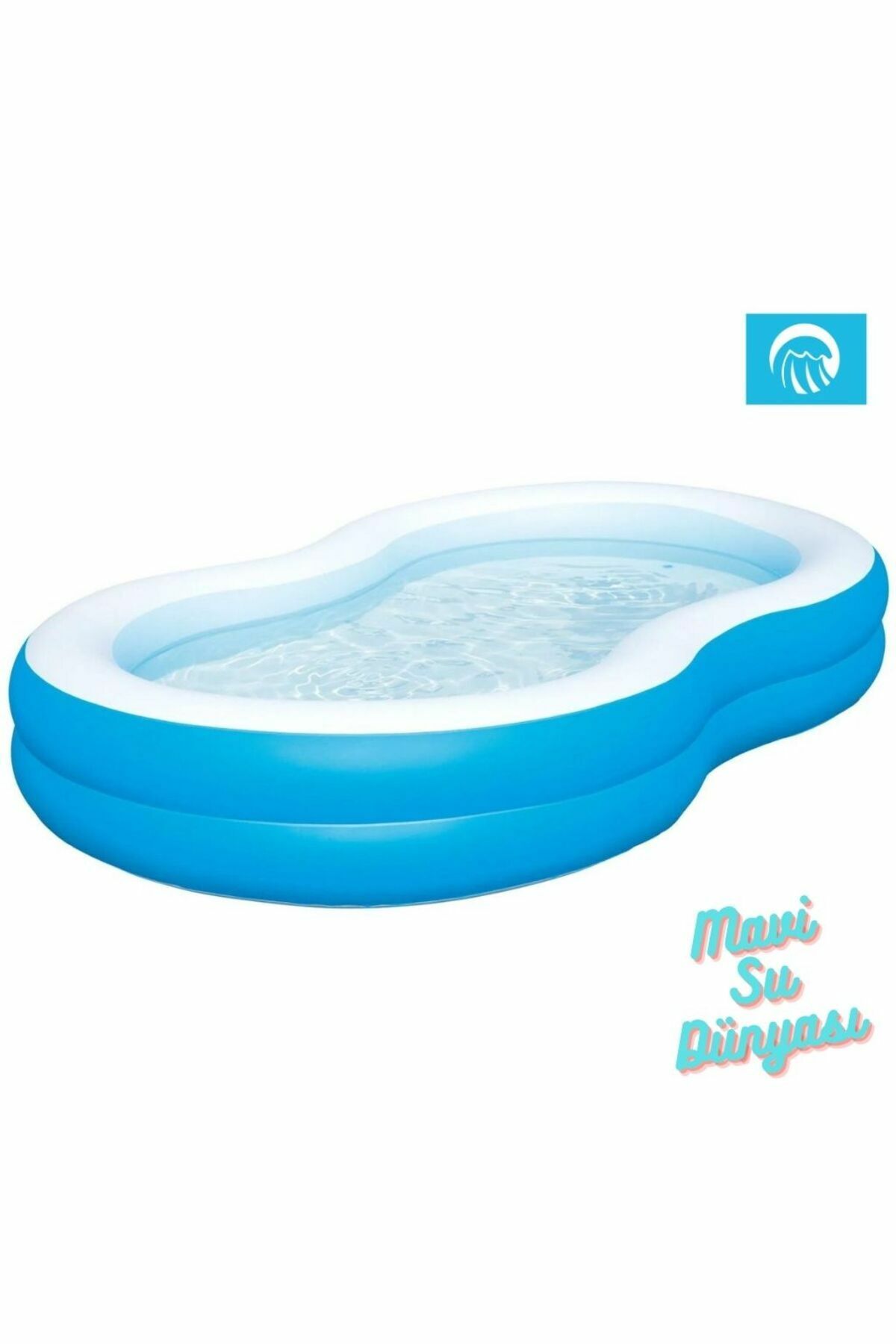 Havuz Oval Renkli 262 Cm x 157 Cm